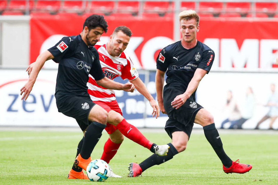 Berkay Özcan, Aykut Öztürk und Alexander Groiß.