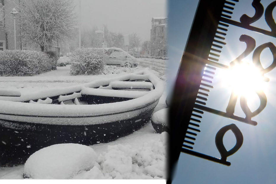 Zwischen Winter-Chaos und 20 Grad liegen nur wenige Tage.