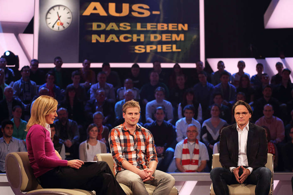 Tobias Rau (34) ist immer mal wieder als Gast im diversen TV-Sendungen, wie hier im ZDF Sportstudio.