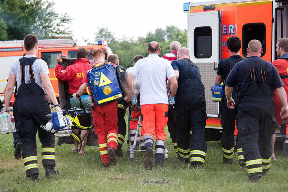 Rettungskräfte brachten das Kleinkind in ein Essener Krankenhaus. (Symbolbild)
