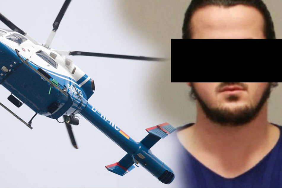 Als seine Beifahrer in der Filiale waren, gab der Serbe aus Dachau Gas.