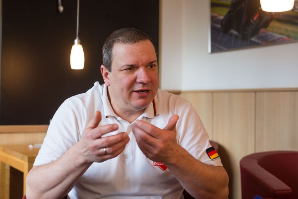 Präsident der sächsischen Handwerkerschaft Roland Ermer (53).