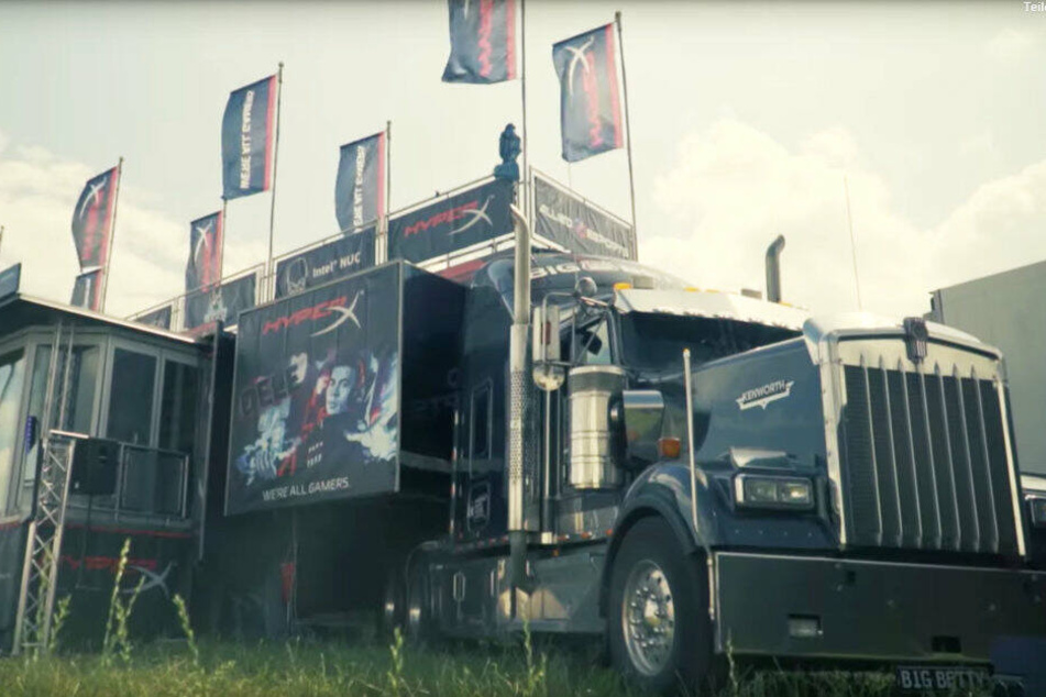 Der HyperX eSports Truck.