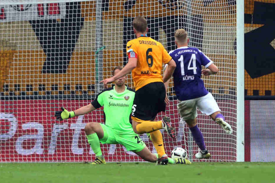 Und das 3:0 durch Pascal Köpke. Damit war der Deckel auf der Partie drauf.