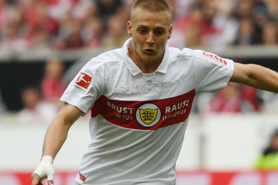 Noch mit dem Brustring auf dem Trikot: Santiago Ascacibar.