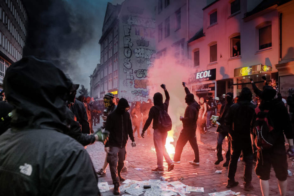 Die Krawalle in Hamburg hatten im Juli für Aufsehen gesorgt. Waren auch Studenten aus Baden-Württemberg dabei? (Symbolfoto)