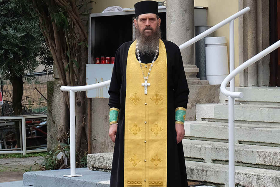 Priester Gheorghe Velescu ist Leiter der Rumänisch-Orthodoxen Gemeinde von Bergamo.