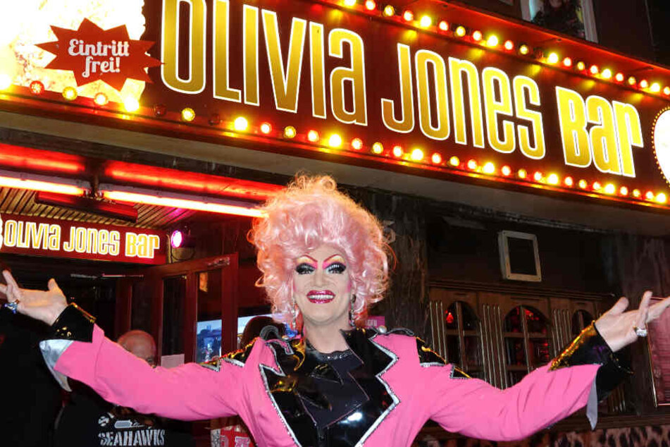 Olivia Jones besitzt auf St. Pauli mehrere Bars.