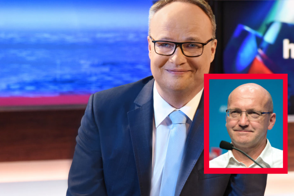 "heute show"-Moderator Oliver Welke (Archivbild) hatte sich über den AfD-Politiker Dieter Amann (kleines Foto) lustig gemacht.