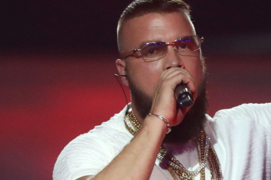 Rapper Kollegah singt beim Echo 2018. (Archivbild)