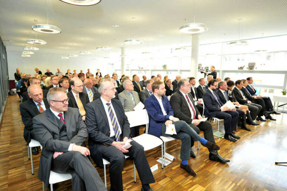 Feierstunde zur Amtseinführung des neuen Präsidenten des Landgerichts Chemnitz Rainer Huber.