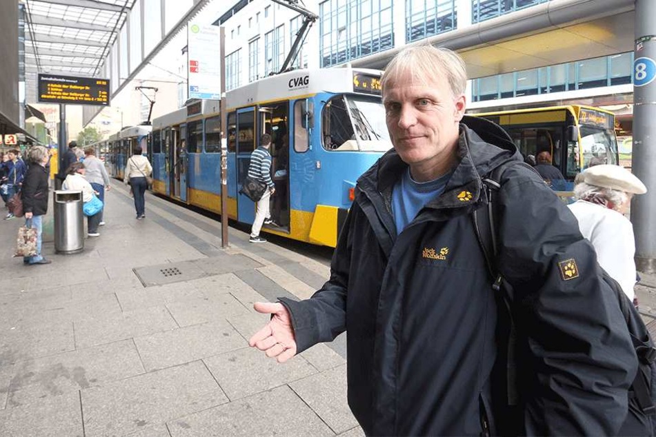 Grünen-Stadtrat Bernhard Herrmann (51).