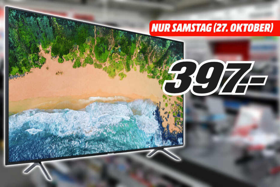 15 Prozent weniger zahlt Ihr auf diesen 43-Zoller von Samsung!