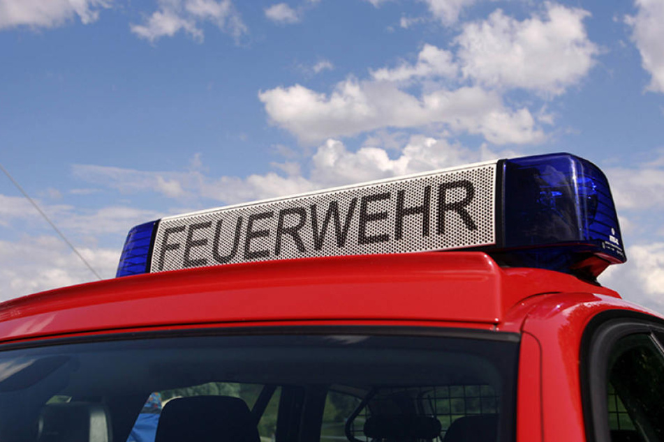 Das Feuer breitete sich schnell aus, bevor die Feuerwehr kam.
