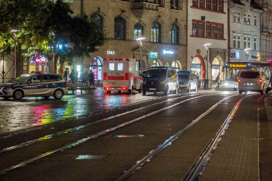 Erneut war die Polizei am Anger im Einsatz. (Archivbild)