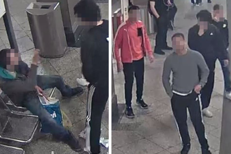 Nachdem der Obdachlose den Jugendlichen ansprach, trat der ihm mit voller Wucht ins Gesicht.