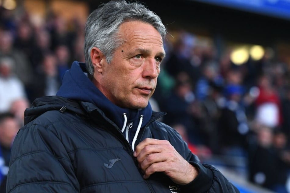 Trainer Uwe Neuhaus war nach dem Spiel ziemlich enttäuscht.