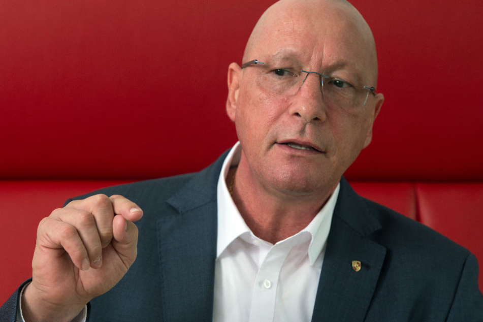 "In der Opposition kann man nur schimpfen": Porsche-Betriebsratschef Uwe Hück.