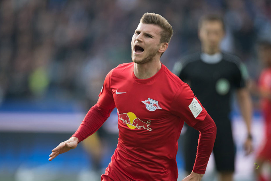Traf zweimal beim Auswärtssieg in Berlin: Stürmer Timo Werner.