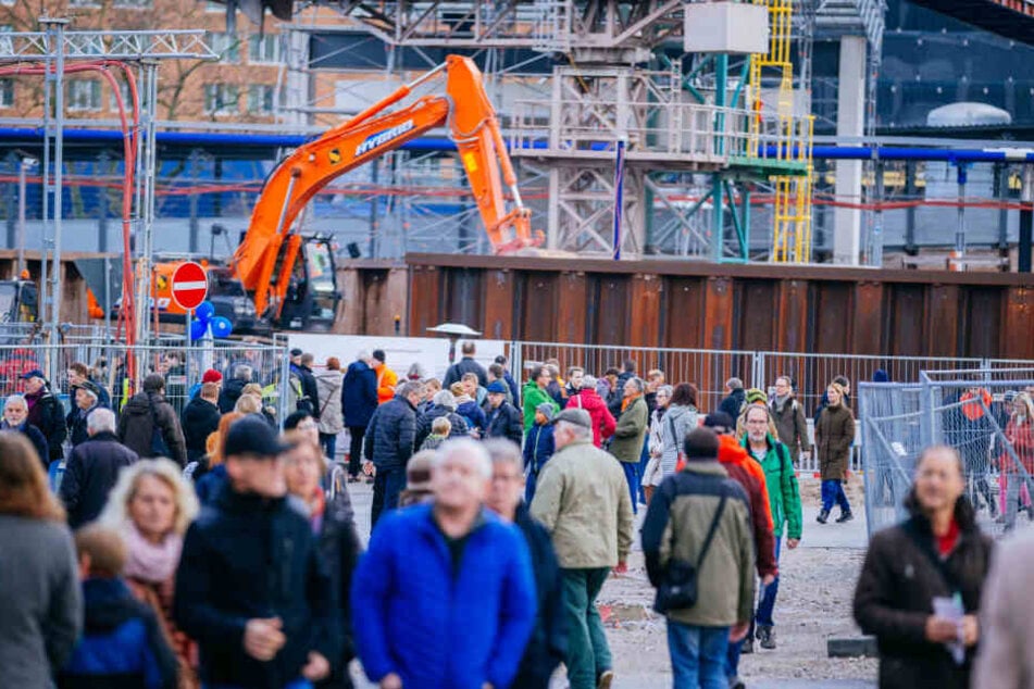 Über 40.000 Neugierige kamen zu den diesjährigen Tagen der offenen Baustelle.