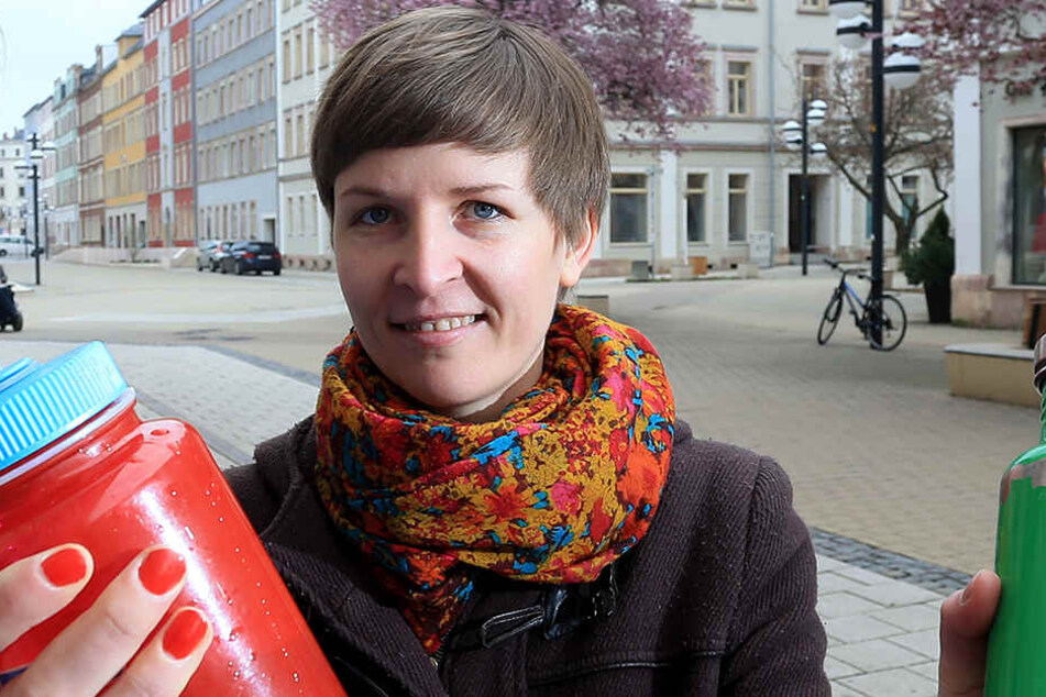 Grünen-Sprecherin Susann Mäder (35).