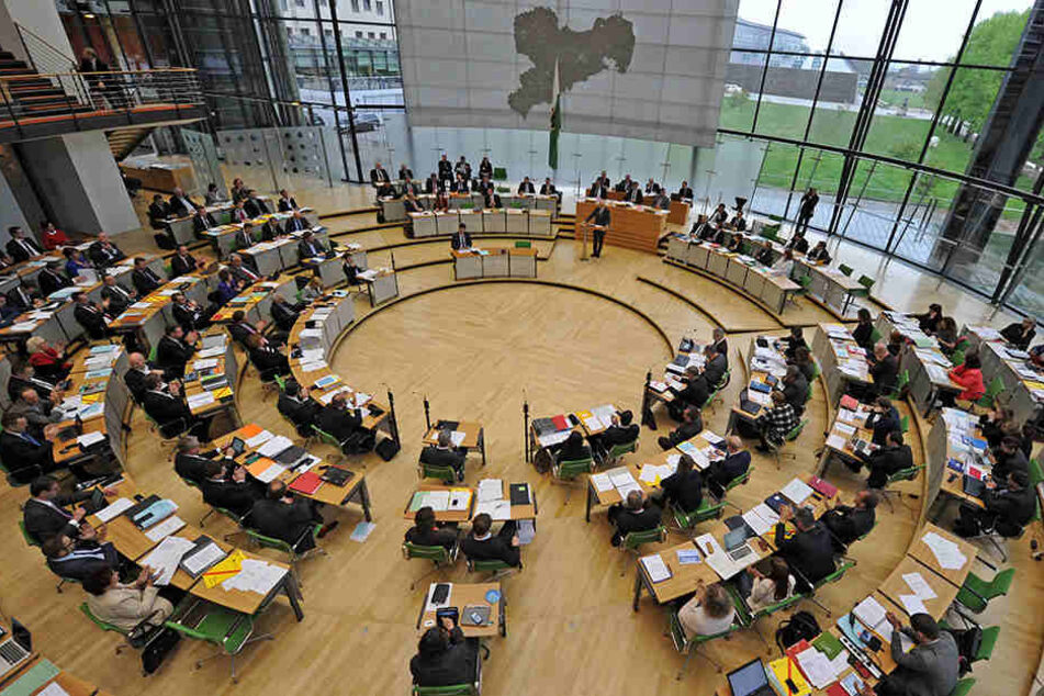 Alle Fraktionen im Landtag setzten sich am Donnerstag für die Stärkung des Justizstandortes Leipzig ein. (Archivbild)