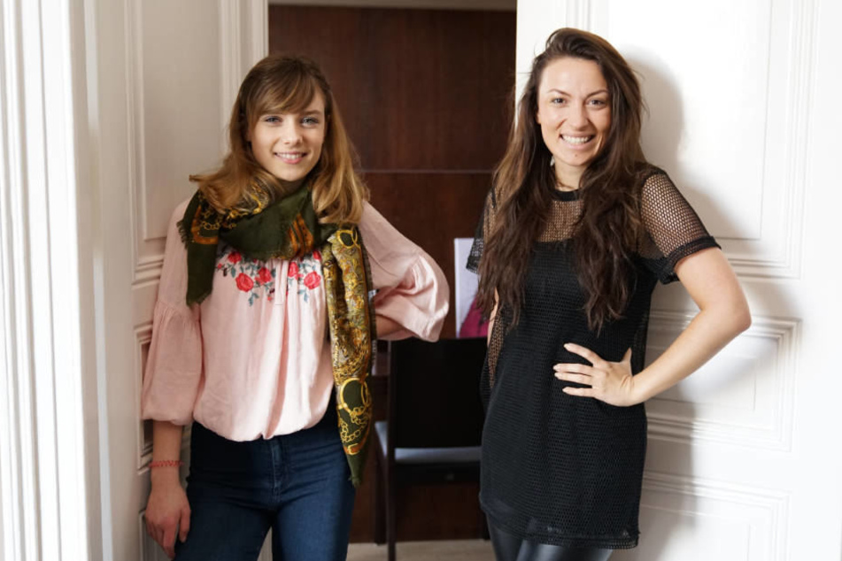 Marie (li.) und Mia sind mittlerweile beste Freundinnen.