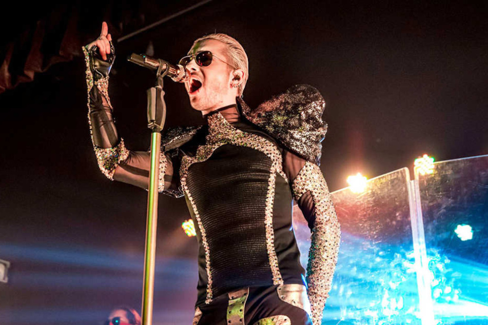 Bill Kaulitz bei einem Konzert im August 2015.