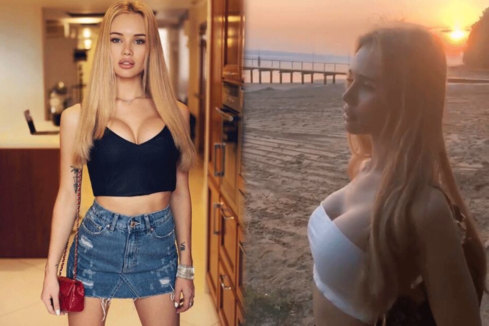 Sexy und modebewusst: Olya Abramovich lässt die Herzen ihrer Follower höher schlagen.