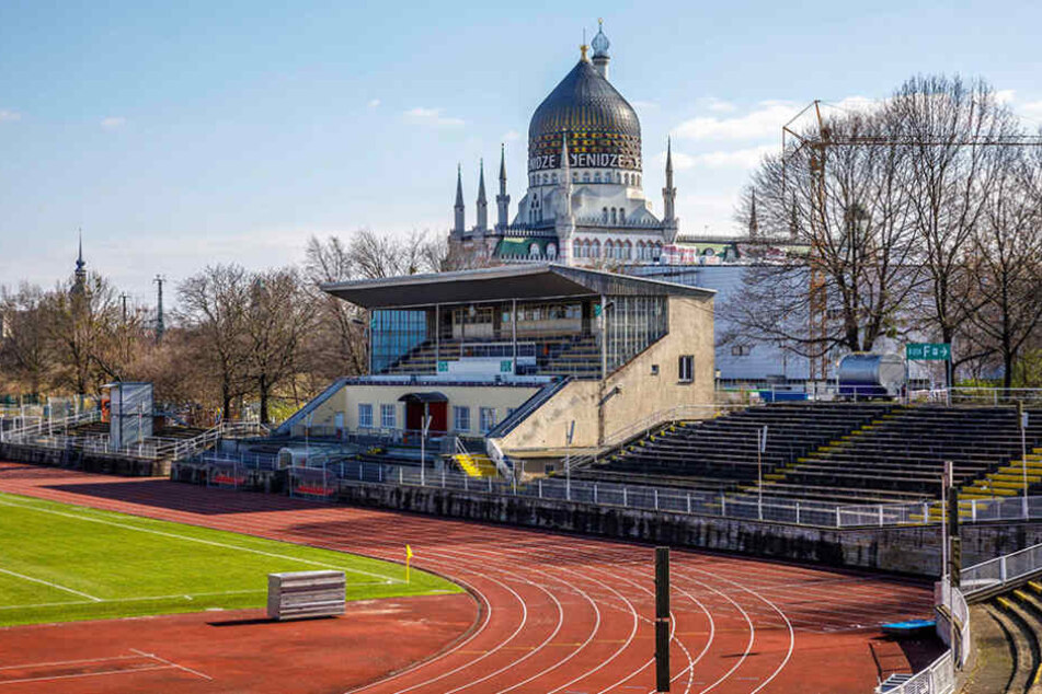 Das Heinz-Steyer-Stadion der Friedrichstadt
ist marode.