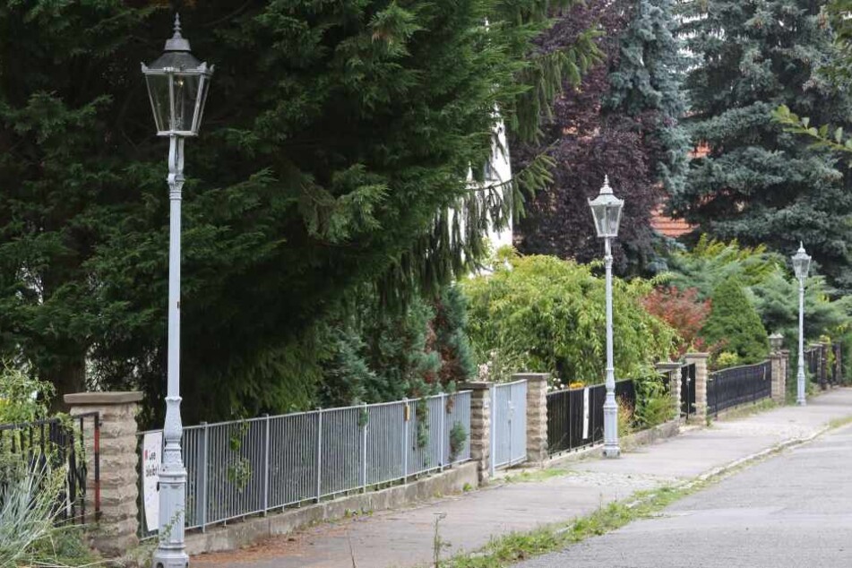 Per Petition wollen Anwohner in Striesen die Gaslaternen erhalten