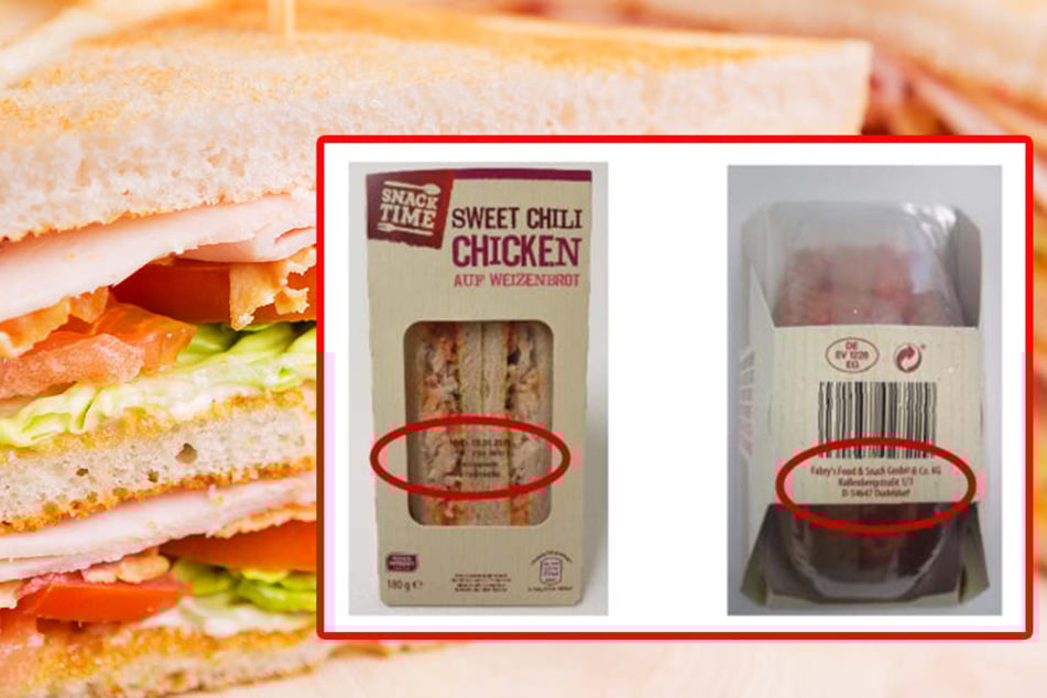 Diese Chicken Sandwiches sollten wegen Keimbelastung nicht gegessen werden.