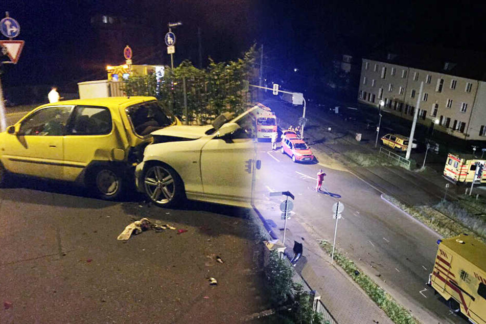 Der Mann hinterließ mit dem gestohlenen Honda eine Spur der Verwüstung.