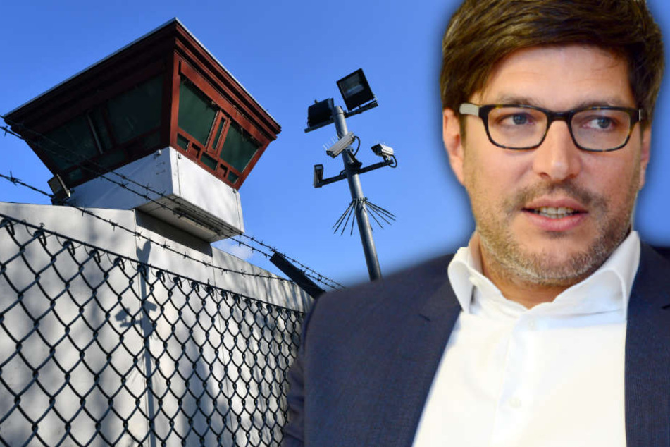 Die Kritik an Dirk Behrendt wird durch den berühmten Knacki nicht weniger. (Bildmontage)