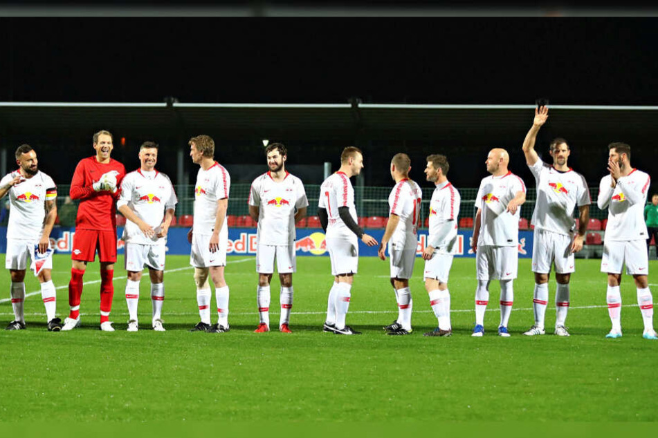 Die Gründungself von RB Leipzig holte sich den klaren Sieg mit 13:3.