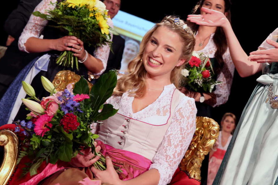 Bierkönigin 2016, Sabine-Anna Ullrich, ist quasi Nachbarin von Patrick Karch. (Archivbild)