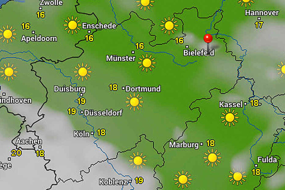 Allem Anschein nach wird das Wetter wieder etwas besser in OWL.
