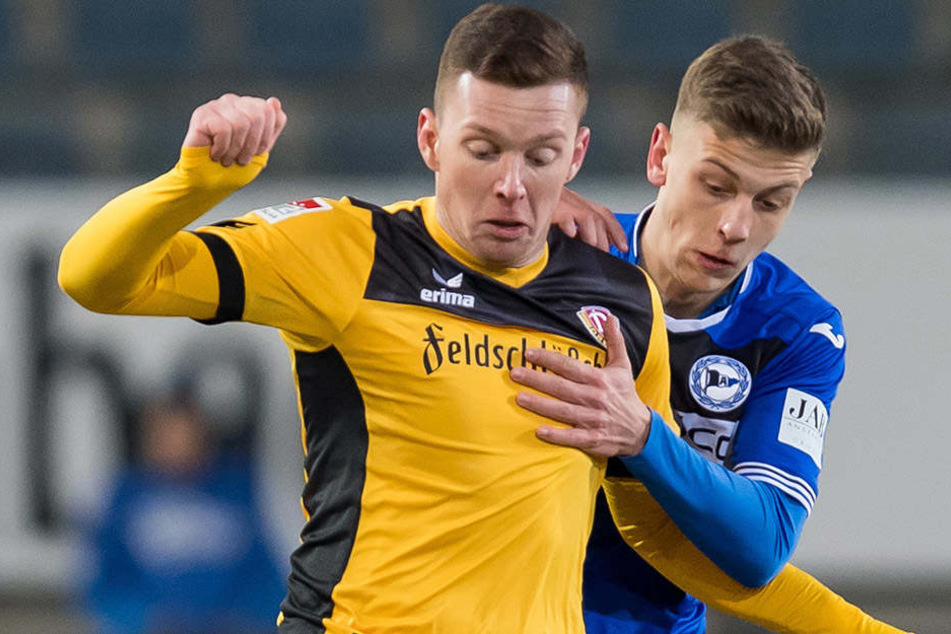 Haris Duljevic (l.) wurde auf der Alm eingewechselt und half, den Sieg zu sichern.