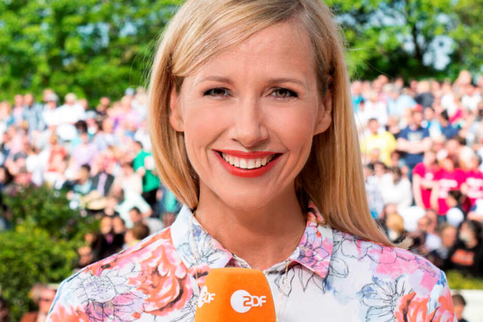 Fernsehgarten-Moderatorin Andrea Kiewel (Archivbild) leistet sich am Sonntag möglicherweise einen echten Faux pas.