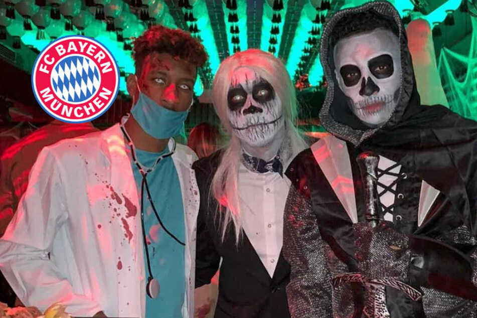 Halloween-Sause beim FC Bayern: Wer steckt hinter diesen Grusel-Outfits?