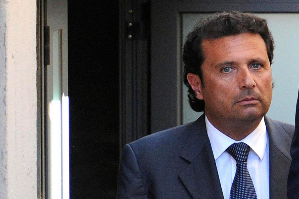 Francesco Schettino war der Kapitän der "Costa Concordia", als das Kreuzfahrtschiff sank.