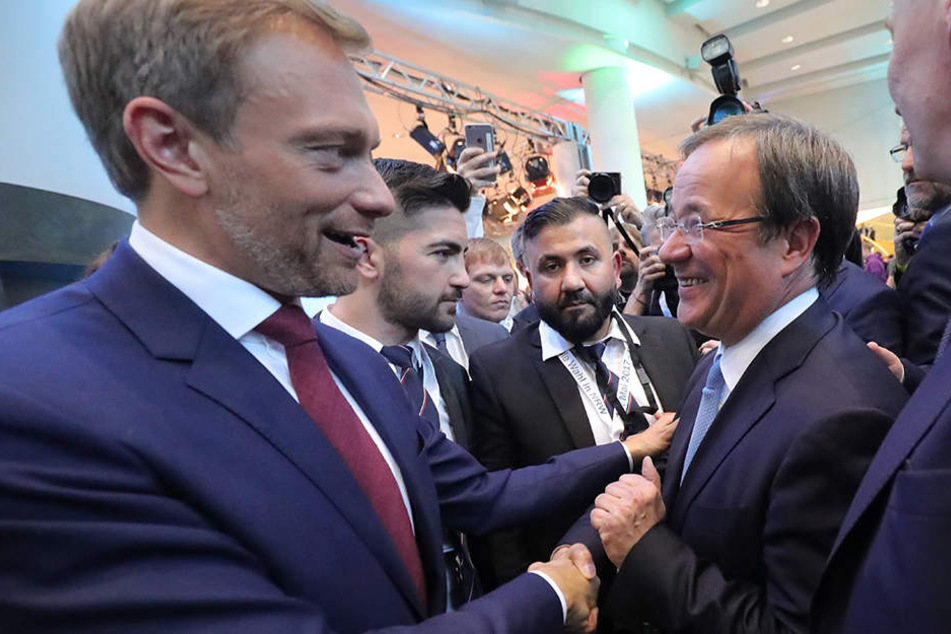 Christian Lindner (li.) und Armin Laschet (re.): Bald ein Regierungs-Duo?