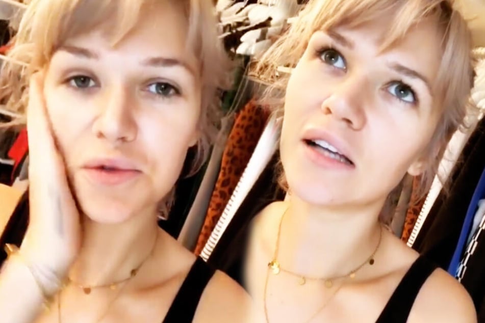 "Uns geht's so lala", erzählt Sara Kulka (28) ihren Fans auf Instagram.