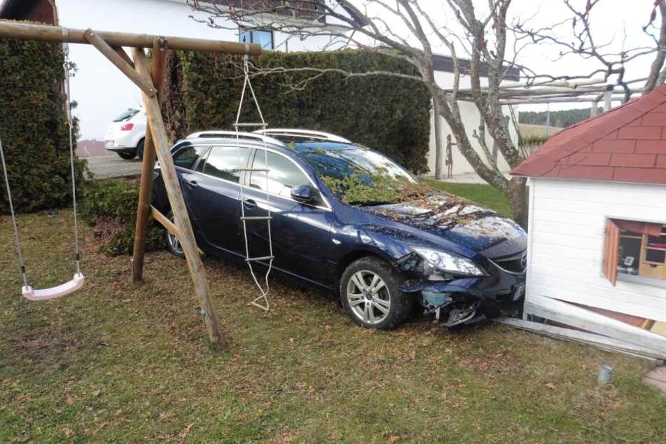 Noch einmal Glück gehabt: Oft spielen in dem Garten Kinder.