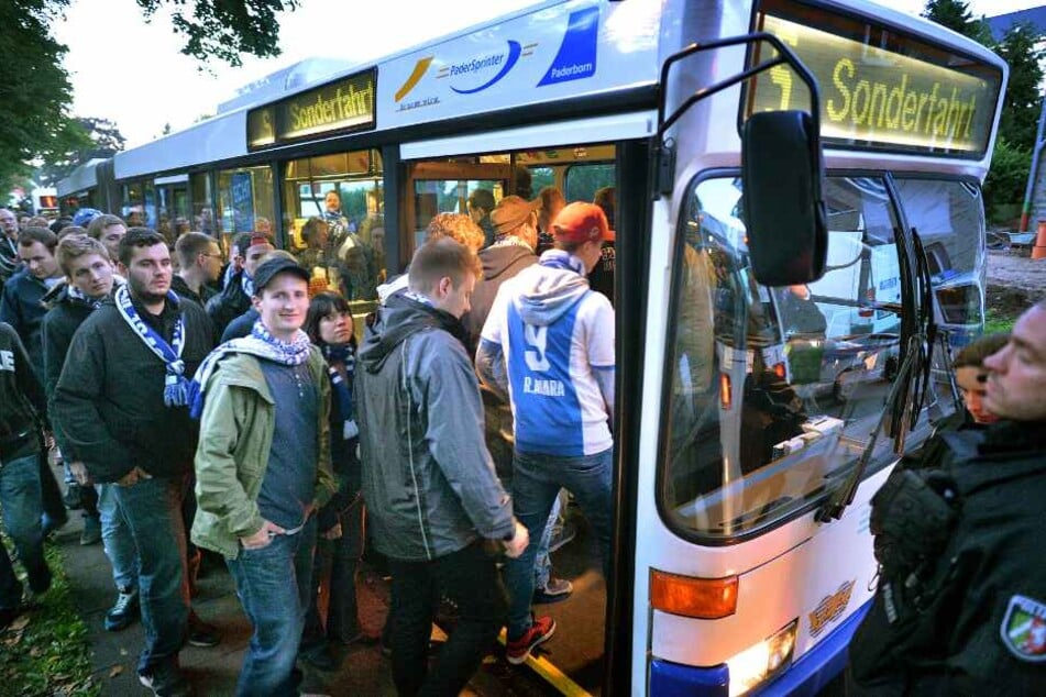 Mit Bussen sollen die Vfl Bochum-Fans an- und abreisen. (Archivbild)