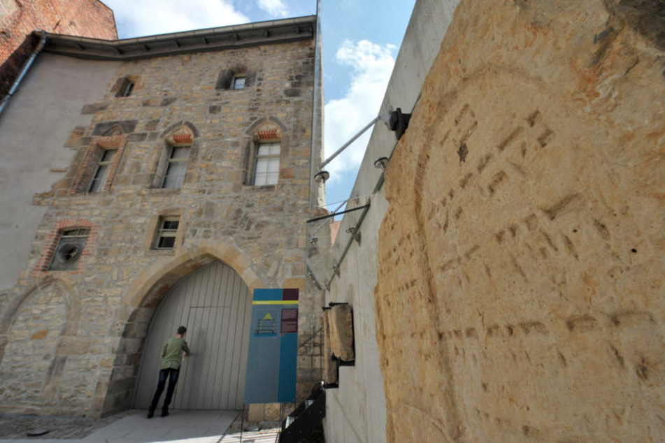Die Alte Synagoge in Erfurt.