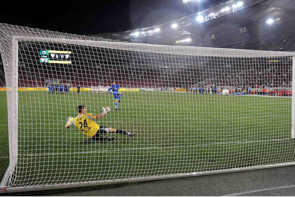 Im Februar 2008 verwandelte Torsten Ziegner den entscheidenden Elfmeter im Viertelfinale zum 6:5 gegen Stuttgarts Keeper Sven Ulreich.