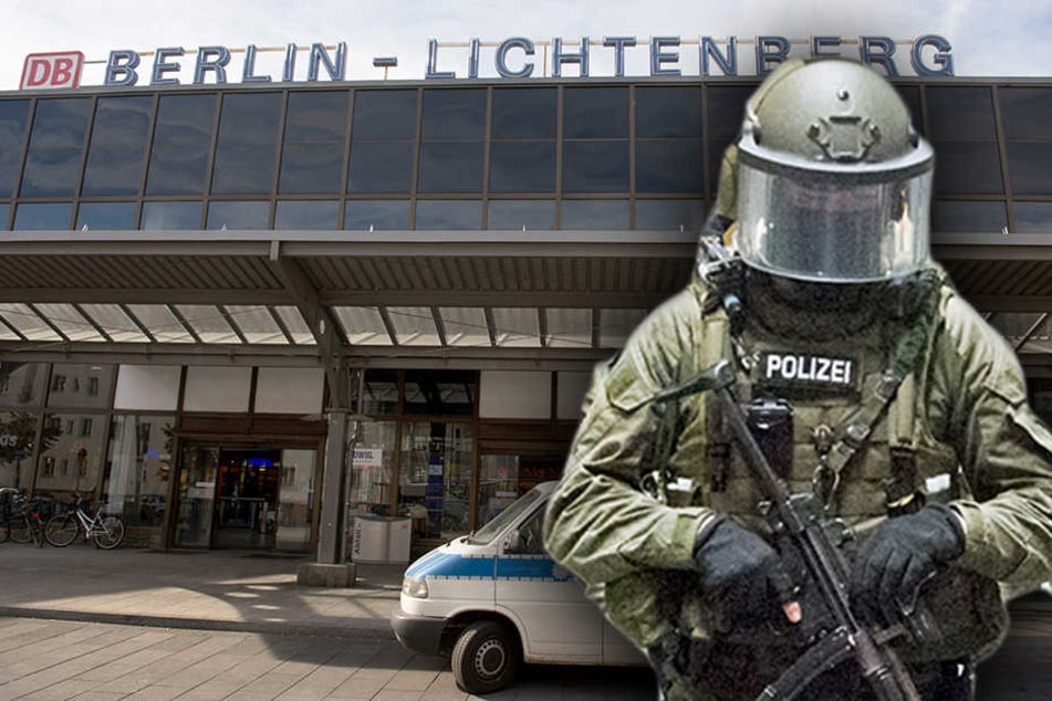 Für zehn Stunden befinden sich Teile des Bahnhofs im Ausnahmezustand. (Bildmontage)