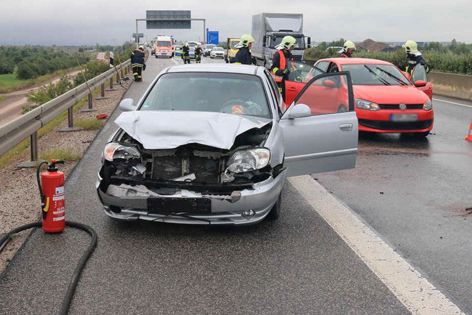 Am Hyundai entstand erheblicher Sachschaden.