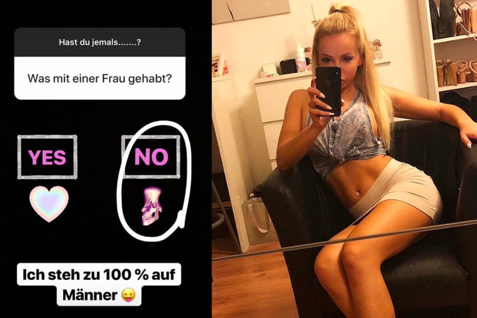 Die Fotomontage zeigt zwei Screenshots aus dem Instagram-Profil von Sabi.